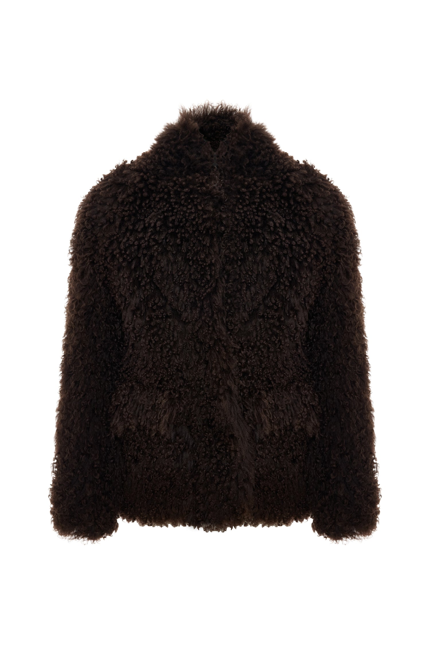 Brown Shearling Coat