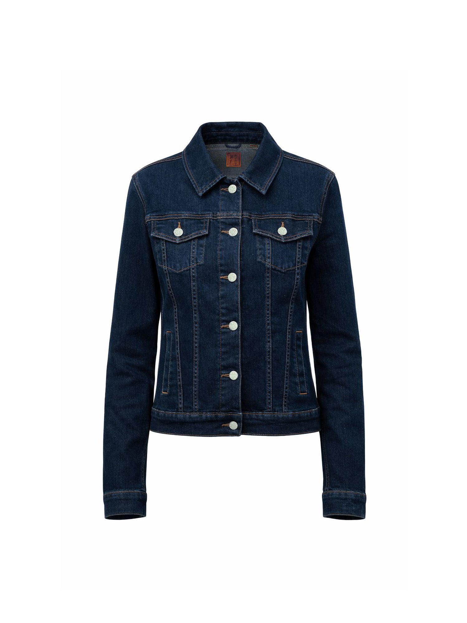 Stretch Denim Jacket in Indigo