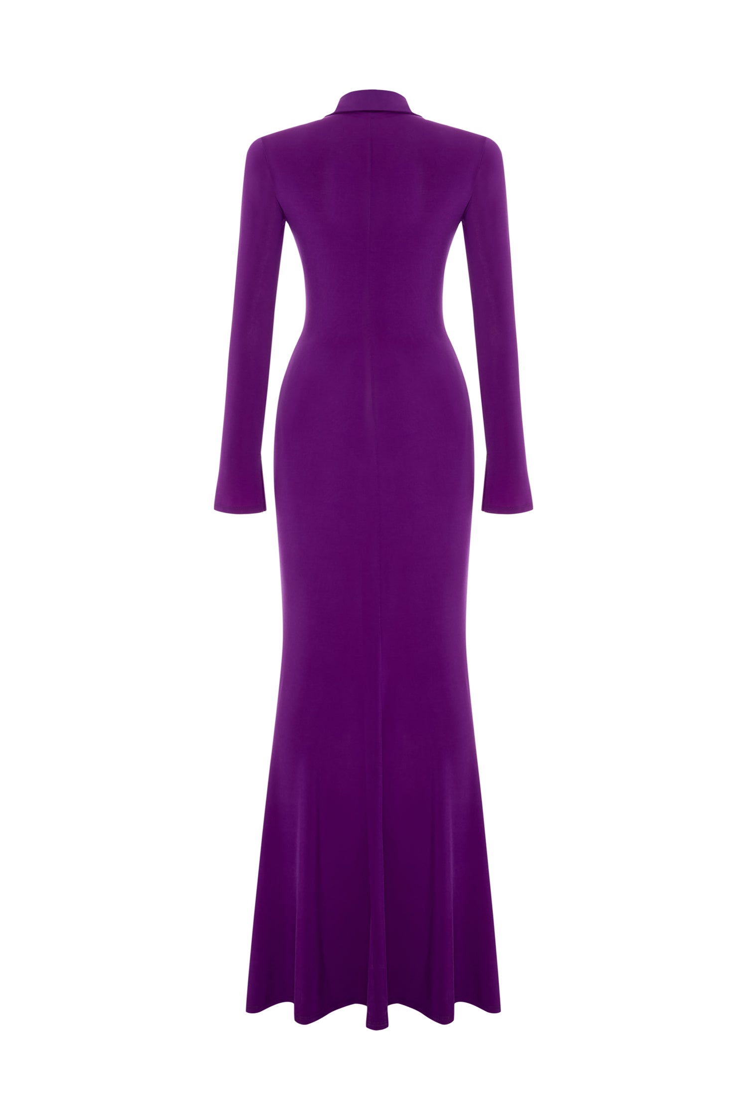 Maxi Shirt Dress in Cyclamen